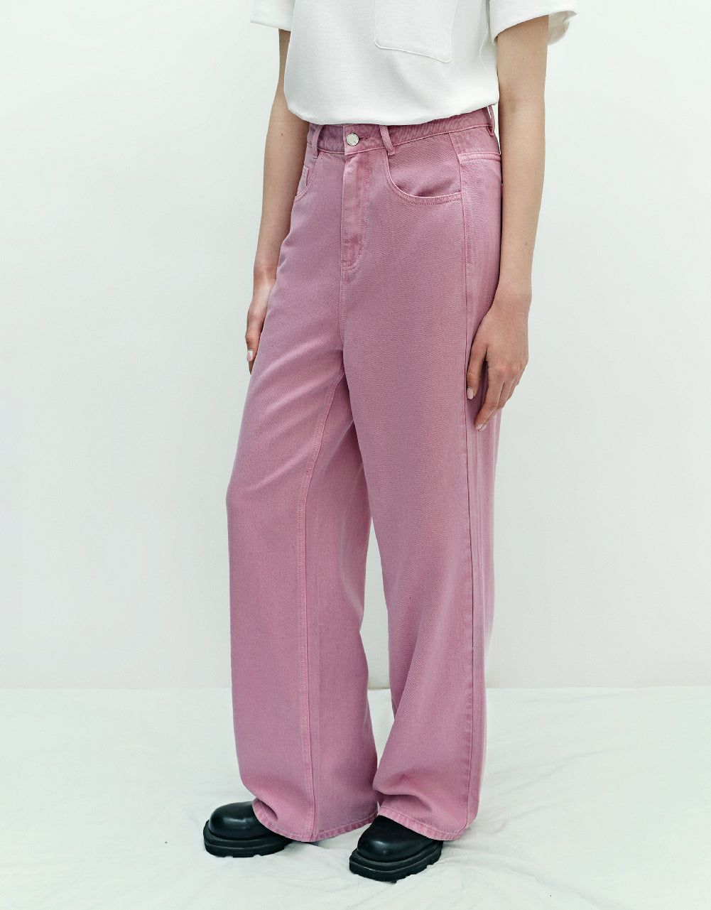 Wide-Leg Jeans sold by Urban Revivo product image thumbnail 5