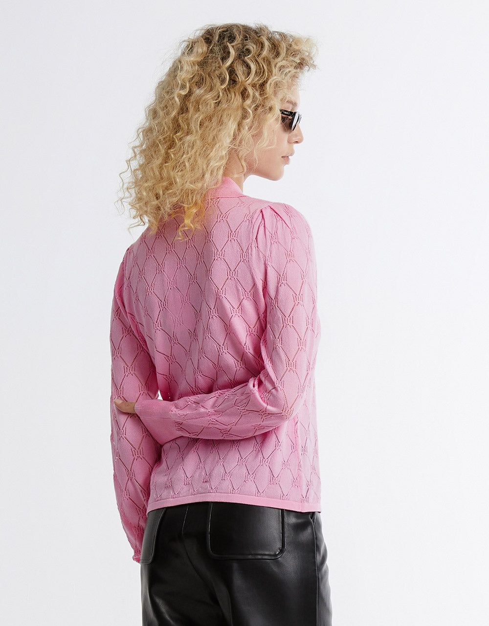 Argyle Cardigan sold by Urban Revivo product image thumbnail 3