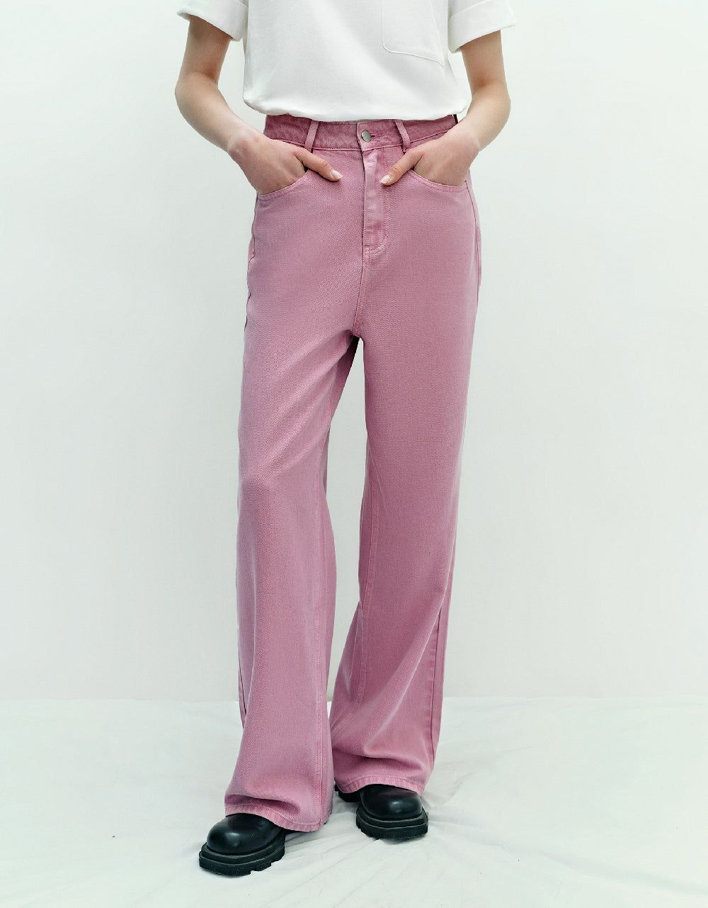 Wide-Leg Jeans sold by Urban Revivo product image thumbnail 4