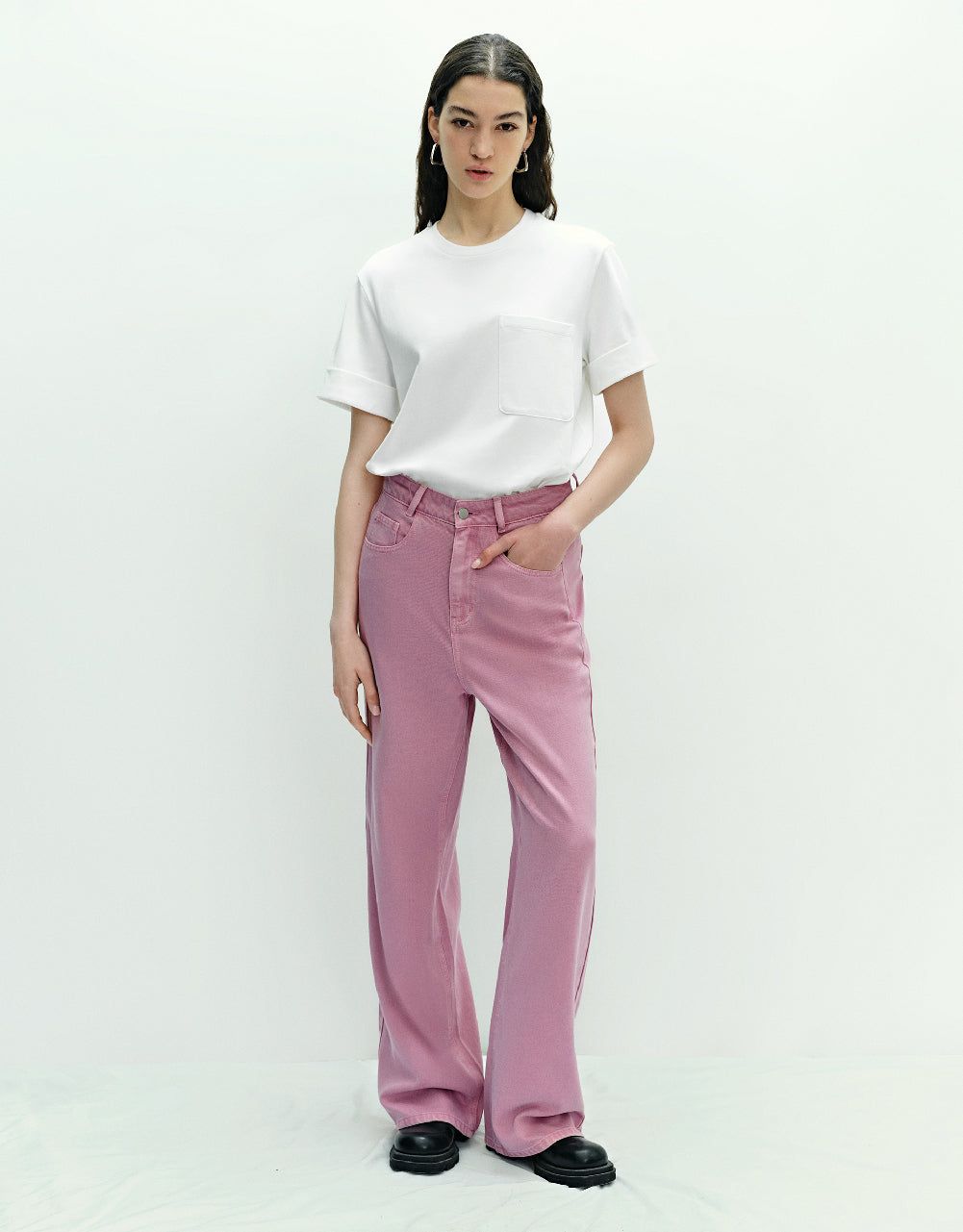 Wide-Leg Jeans sold by Urban Revivo product image thumbnail 2
