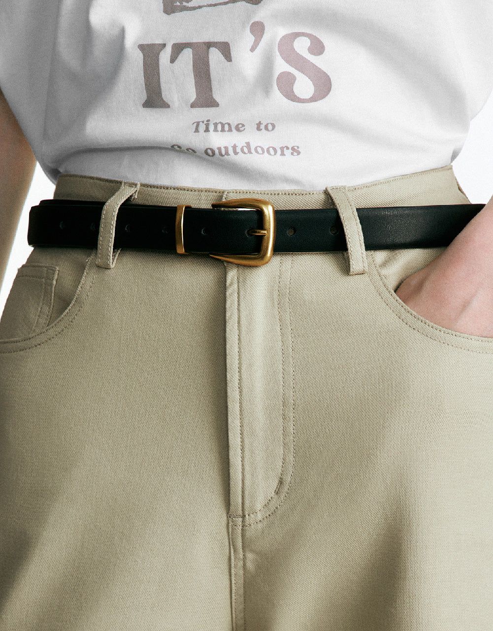 Printed Crew Neck T-Shirt sold by Urban Revivo product image thumbnail 5