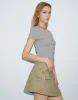 Crew Neck Knitted T-Shirt sold by Urban Revivo
