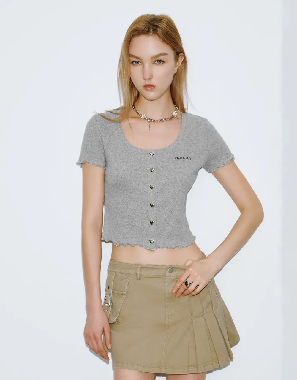 Crew Neck Knitted T-Shirt sold by Urban Revivo