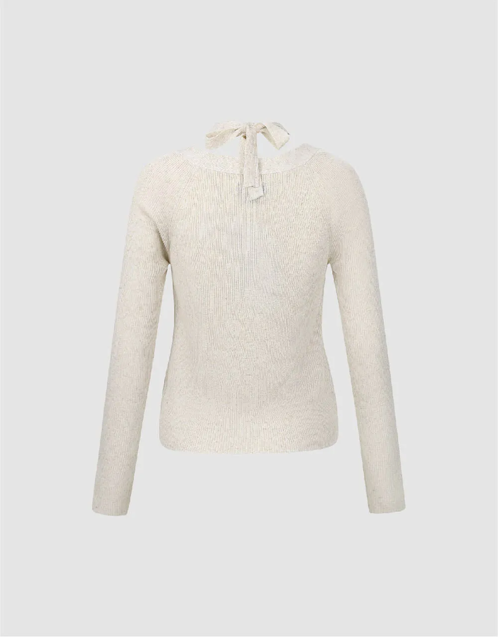 Raglan Sleeve Crew Neck Knitted Cardigan sold by Urban Revivo product image thumbnail 5