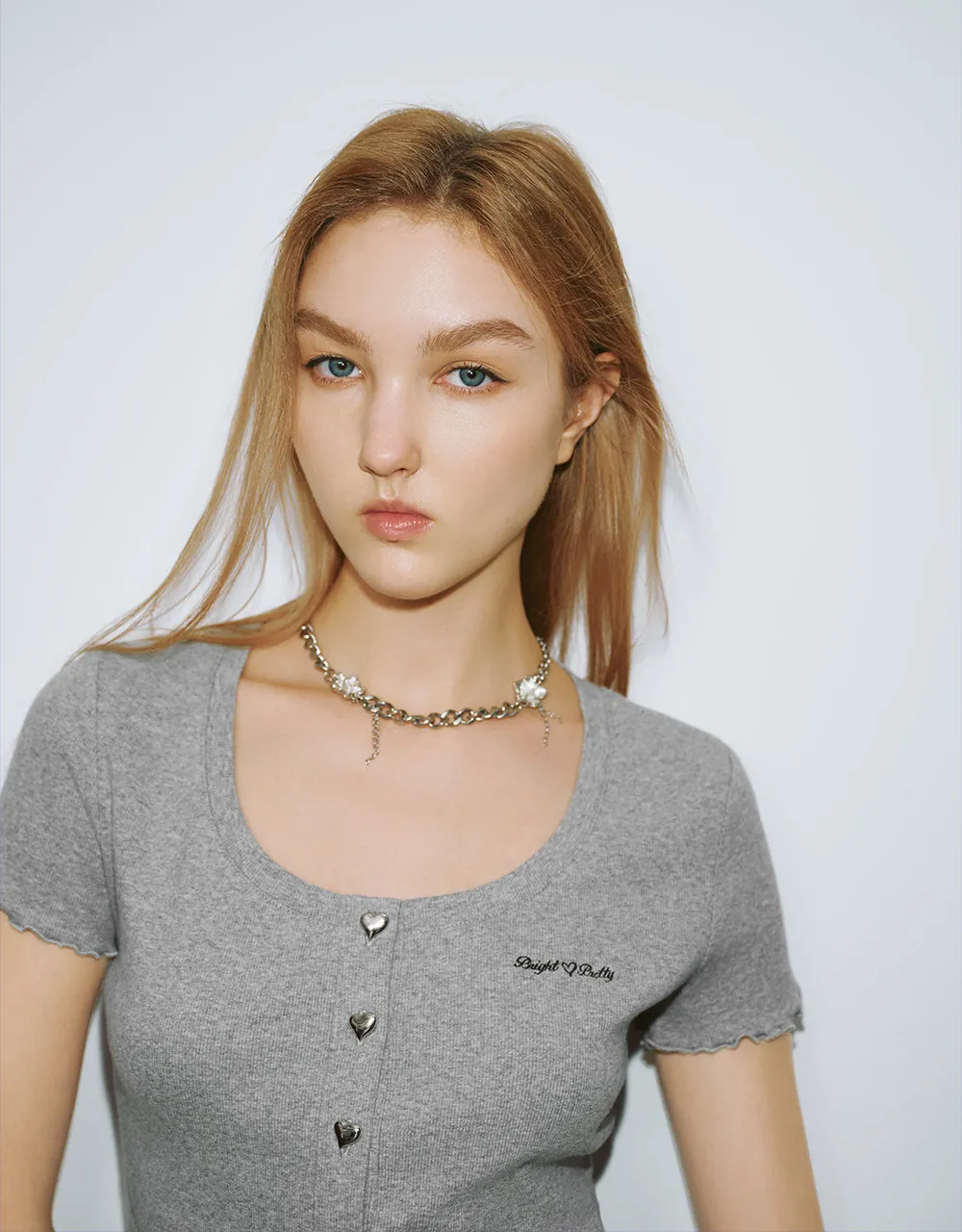 Crew Neck Knitted T-Shirt sold by Urban Revivo product image thumbnail 4