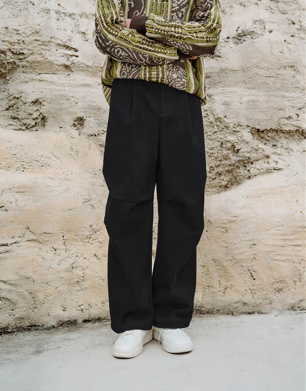Wide-Leg Pants sold by Urban Revivo product image thumbnail 2
