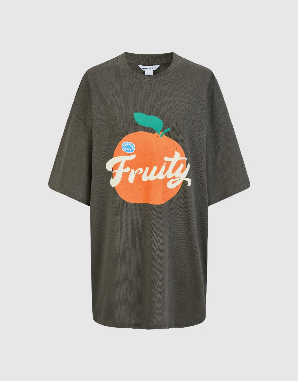 Printed Crew Neck T-Shirt sold by Urban Revivo product image thumbnail 2