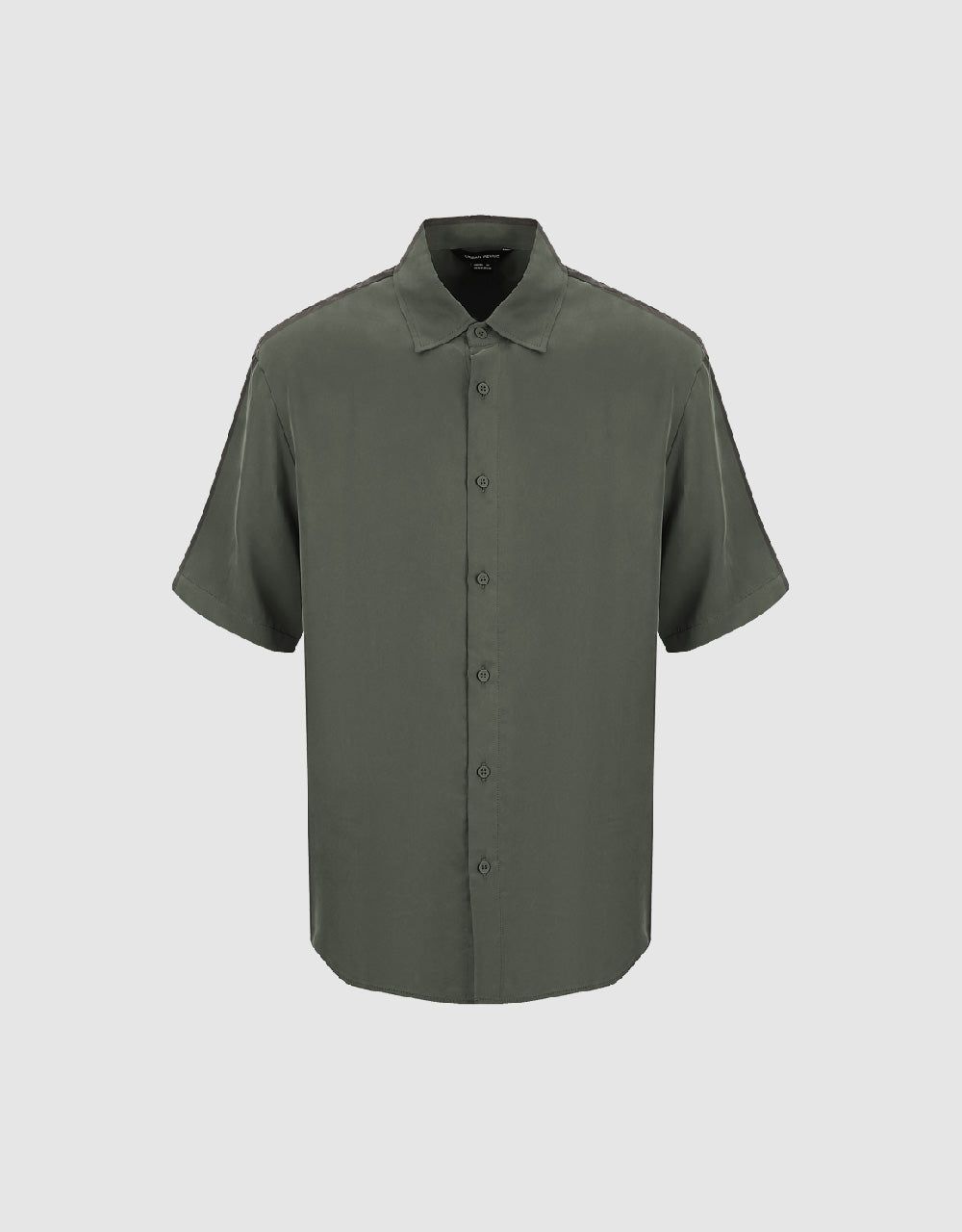 Button Up Straight Shirt sold by Urban Revivo product image thumbnail 2