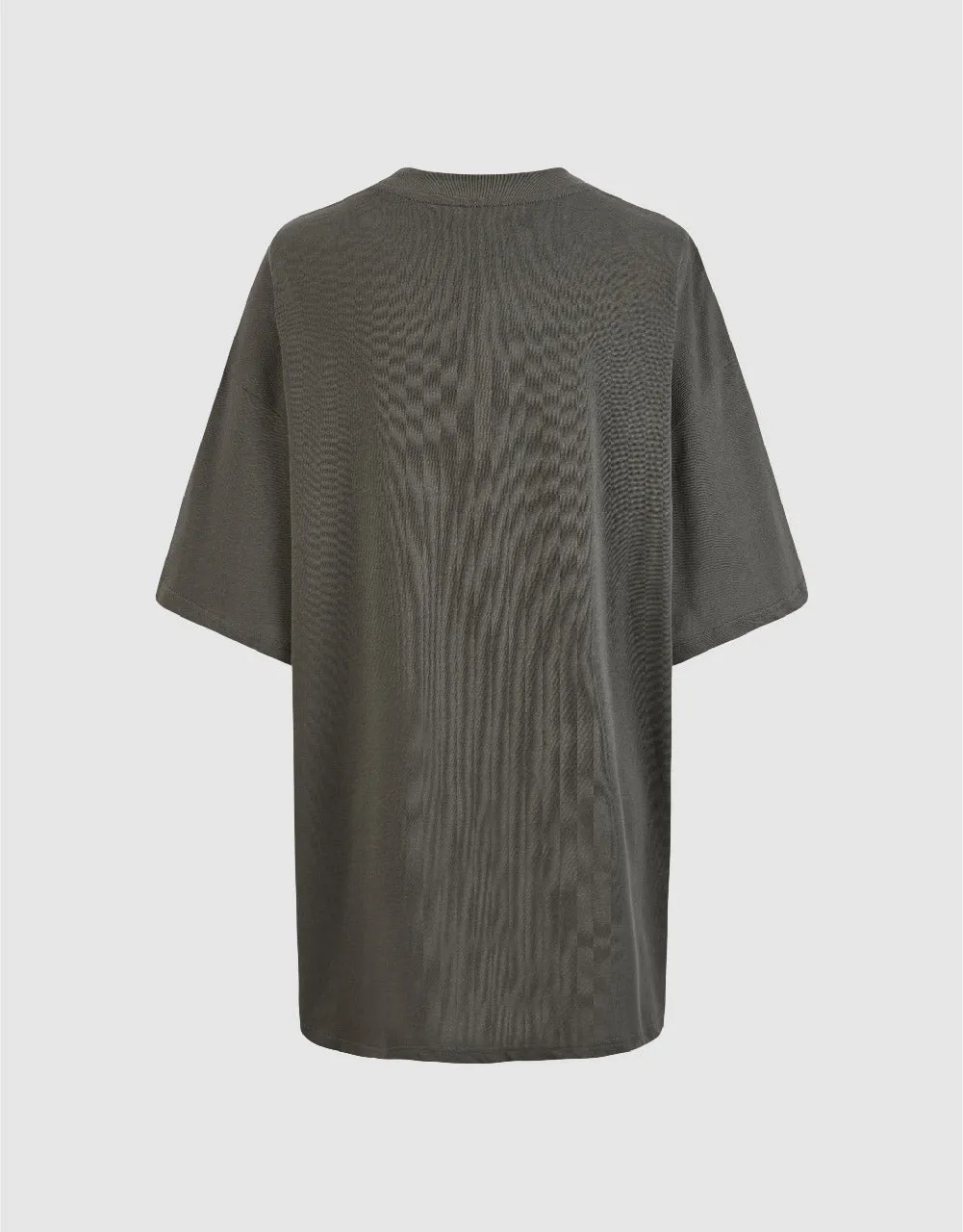 Printed Crew Neck T-Shirt sold by Urban Revivo product image thumbnail 5