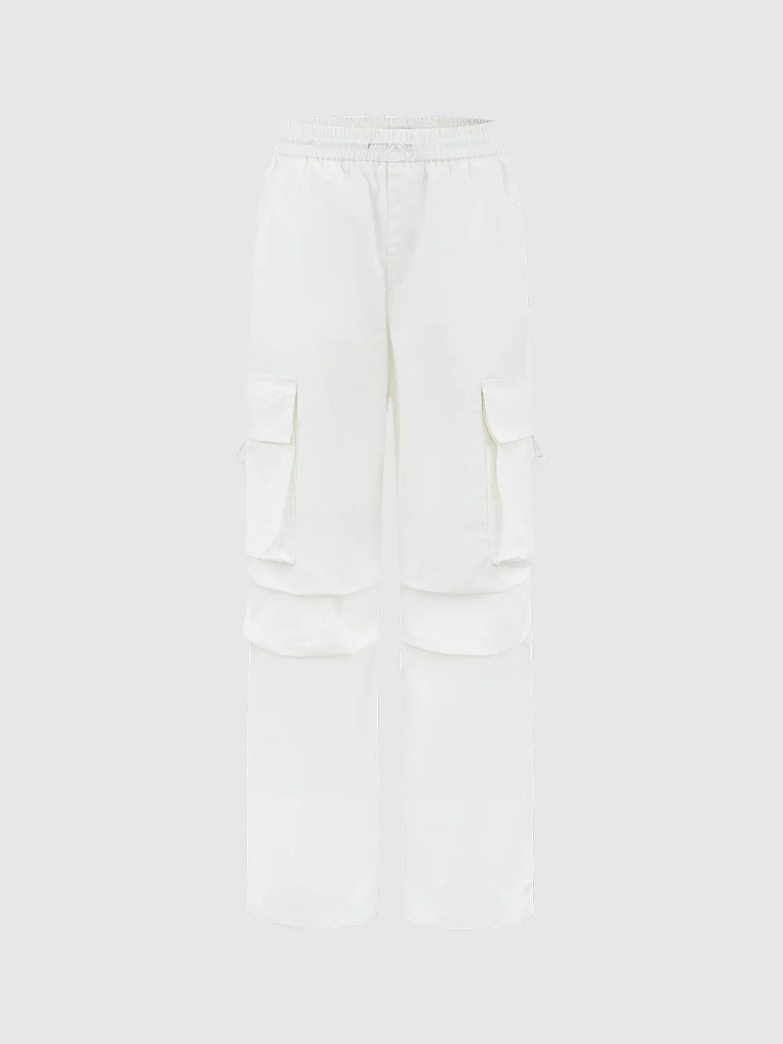 Drawstring Waist Loose Jeans sold by Urban Revivo
