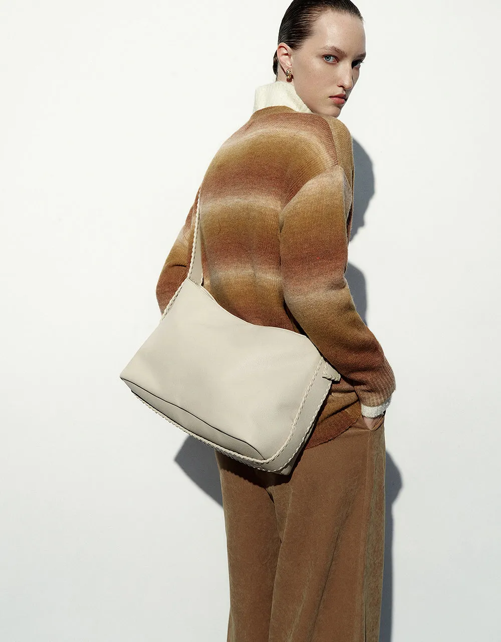 V-Neck Knitted Cardigan sold by Urban Revivo product image thumbnail 3