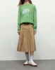 Pleated Midi A-Line Skirt sold by Urban Revivo