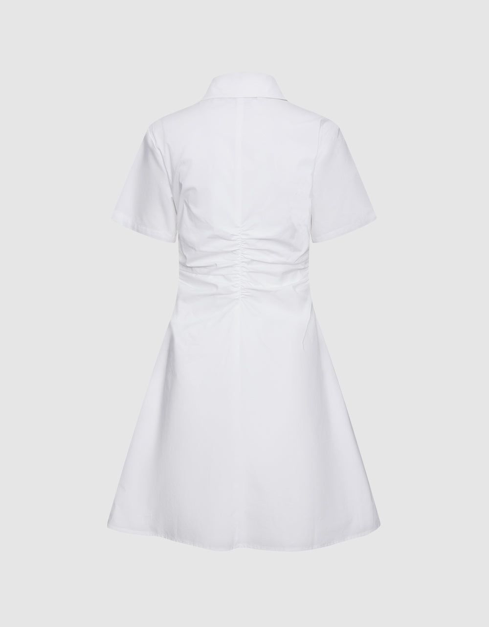 Ruched Shirt Dress sold by Urban Revivo product image thumbnail 4