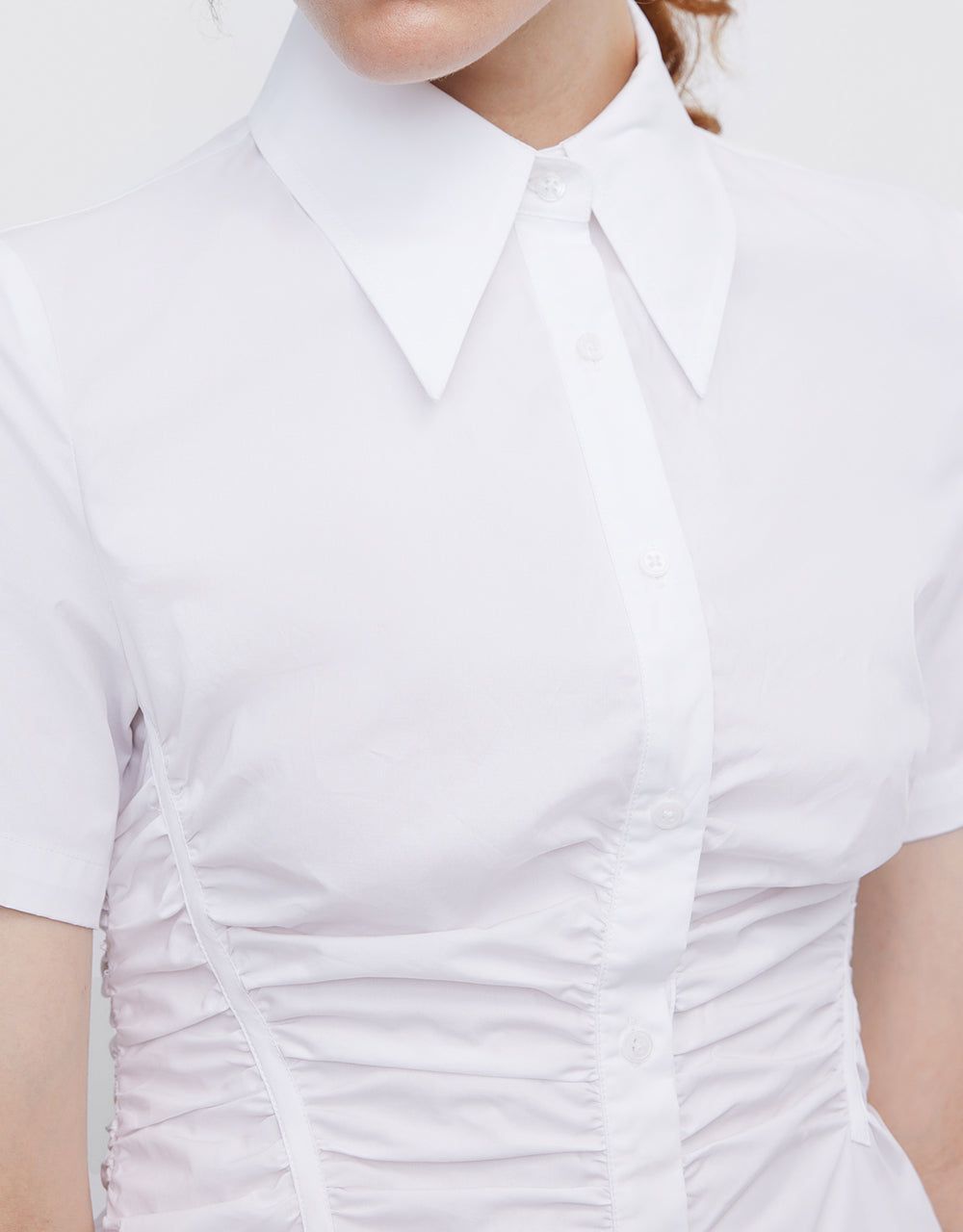 Ruched Shirt Dress sold by Urban Revivo product image thumbnail 3