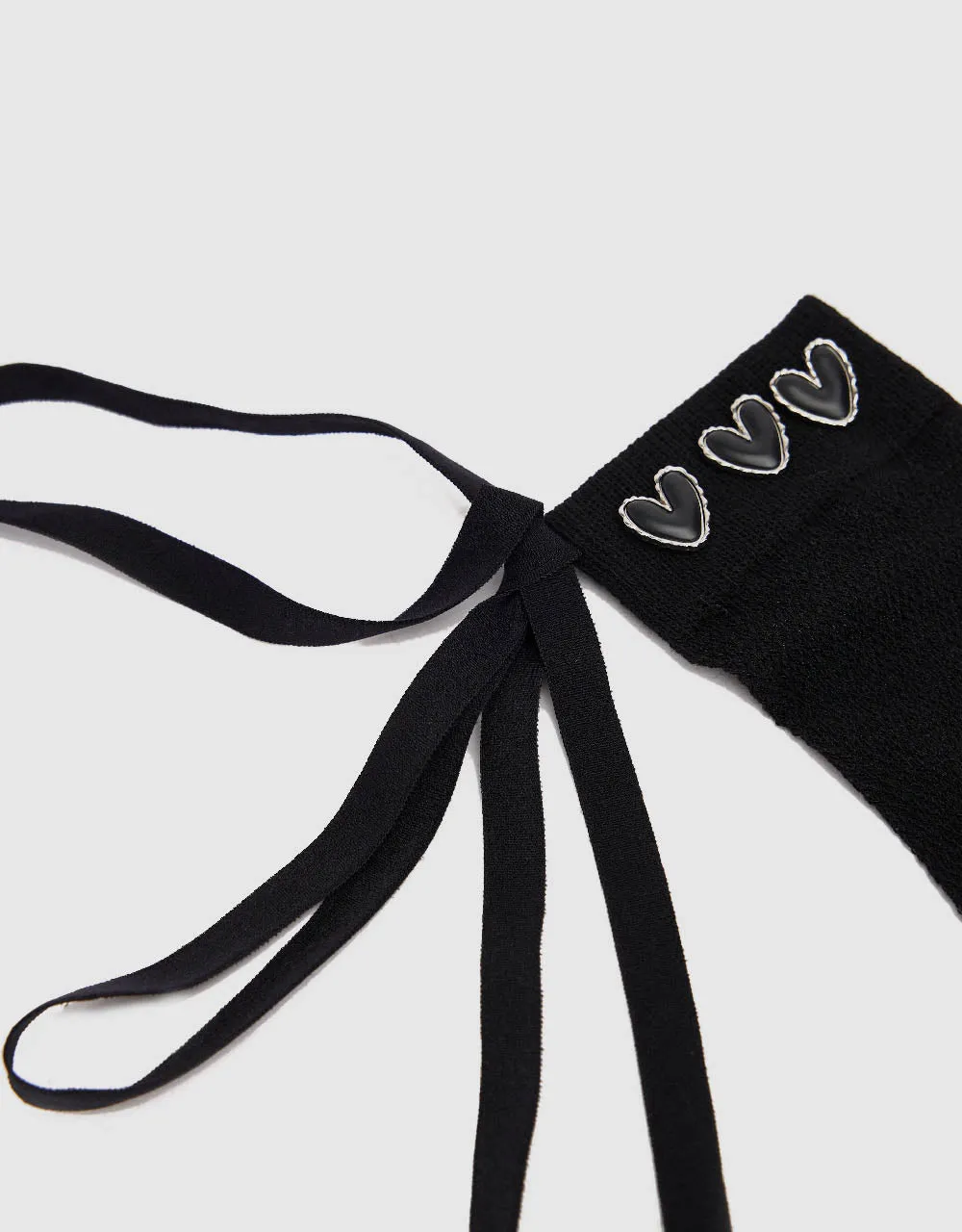 Heart Embossed Mid-Length Socks sold by Urban Revivo product image thumbnail 4