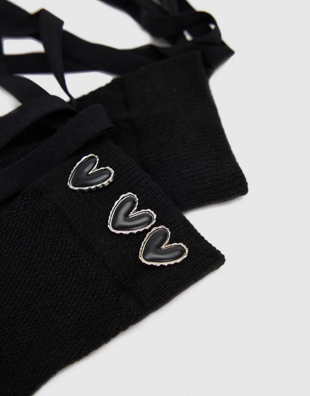Heart Embossed Mid-Length Socks sold by Urban Revivo product image thumbnail 3
