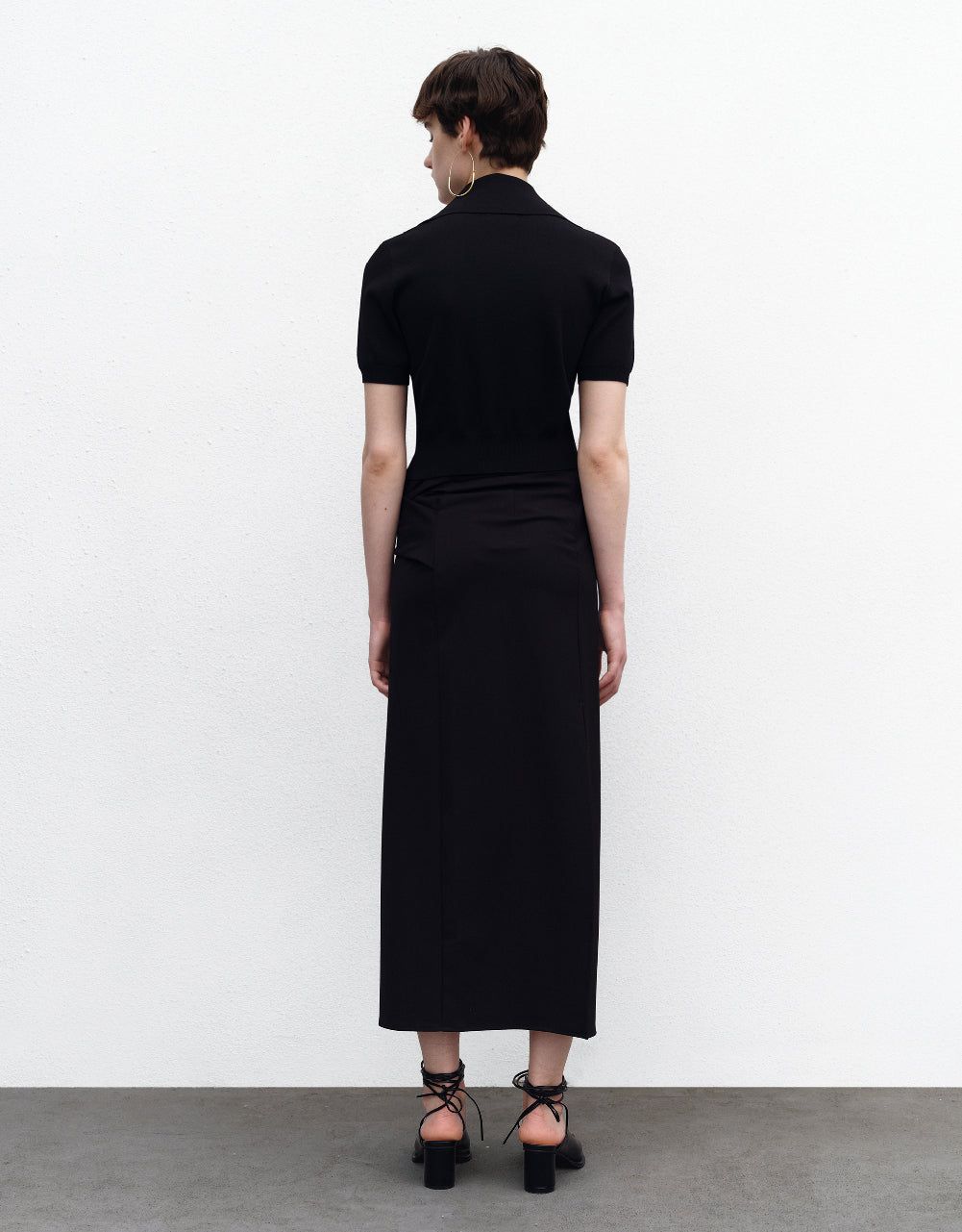 Skinny Lapel Knitted Cardigan sold by Urban Revivo product image thumbnail 4