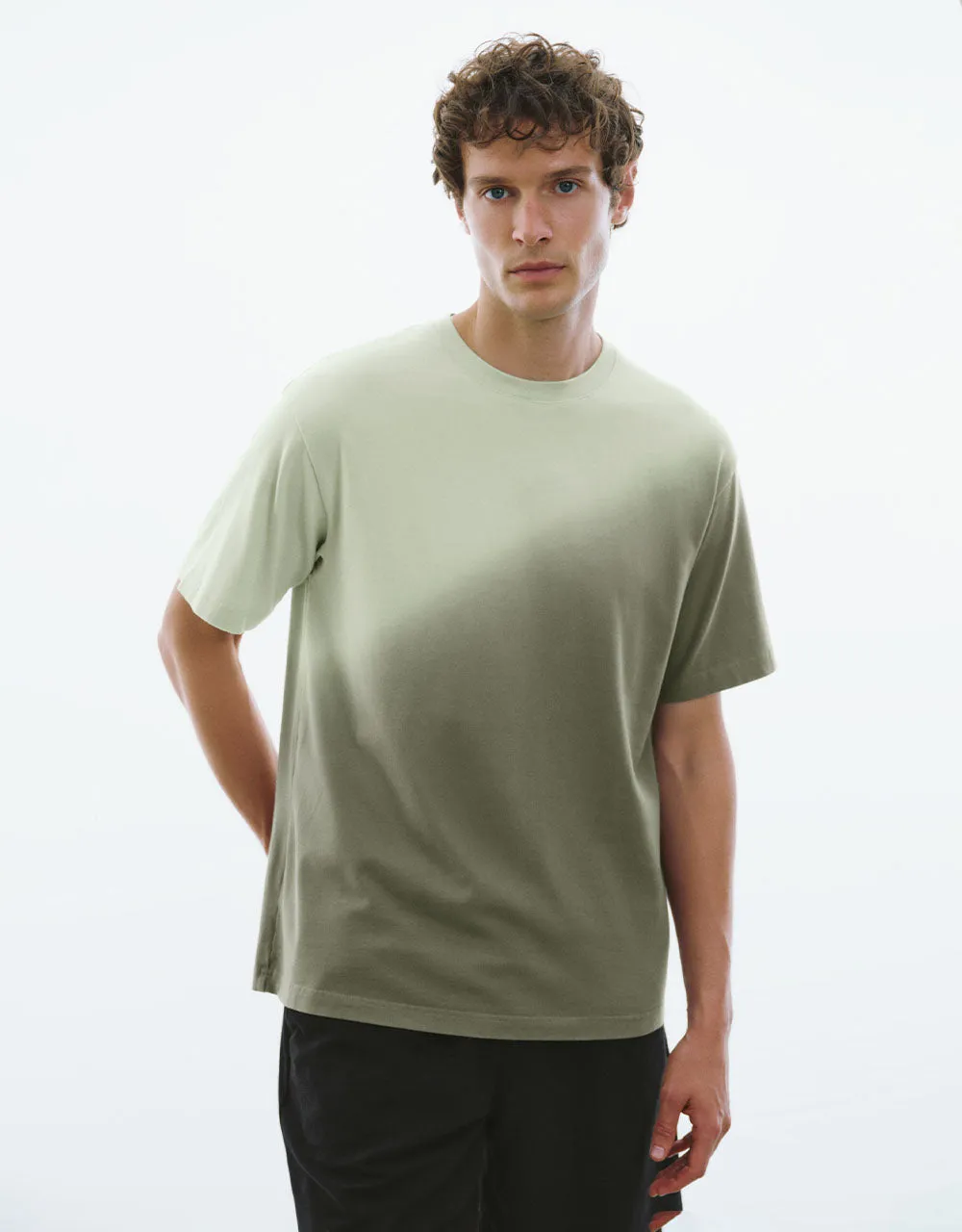 Printed Crew Neck T-Shirt sold by Urban Revivo