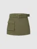Mini Straight Skirt With Belt sold by Urban Revivo