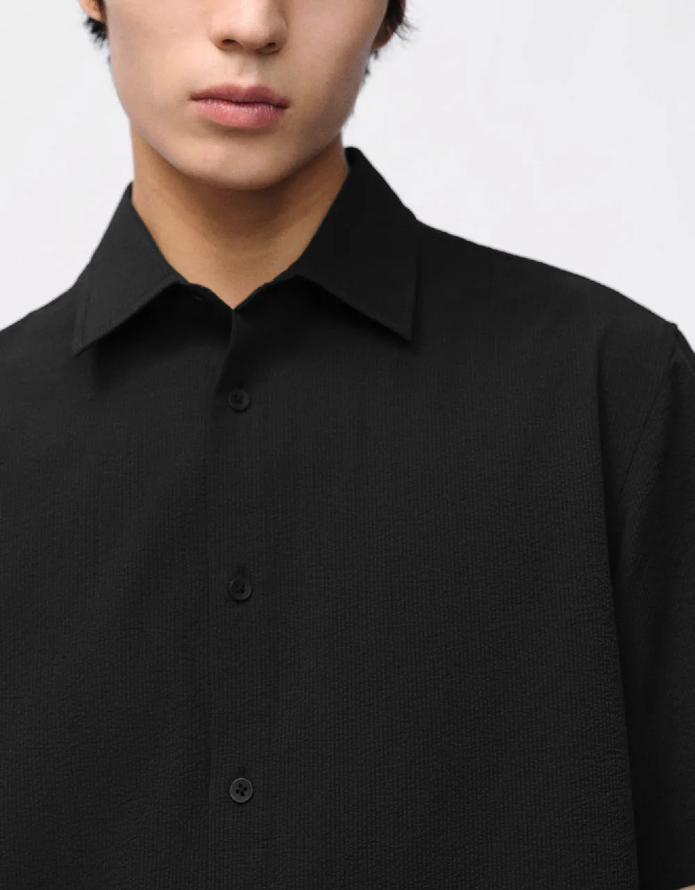 Button Up Loose Shirt sold by Urban Revivo product image thumbnail 5