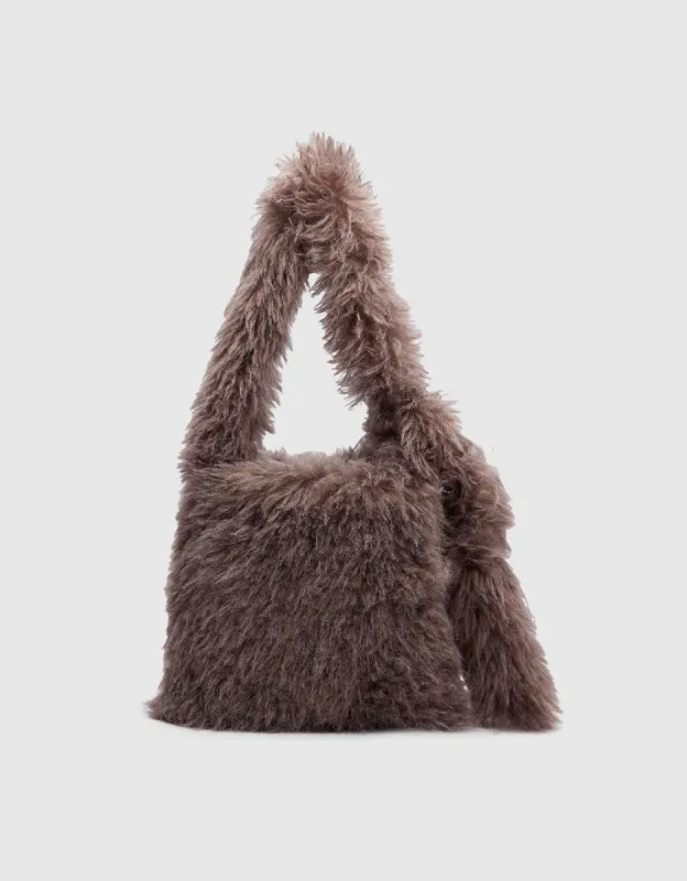 Furry Crossbody Bag sold by Urban Revivo