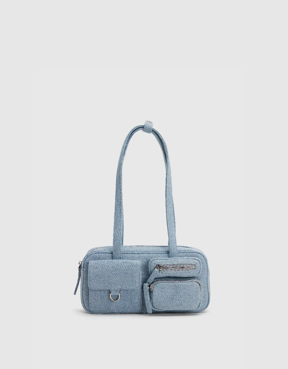 Denim Bowler Bag sold by Urban Revivo