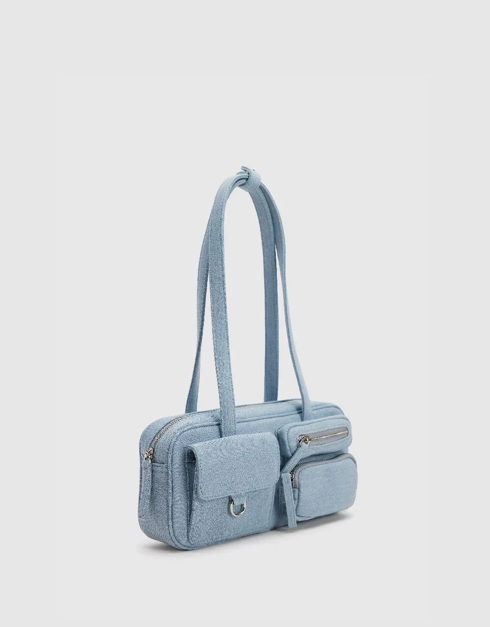 Denim Bowler Bag sold by Urban Revivo product image thumbnail 3