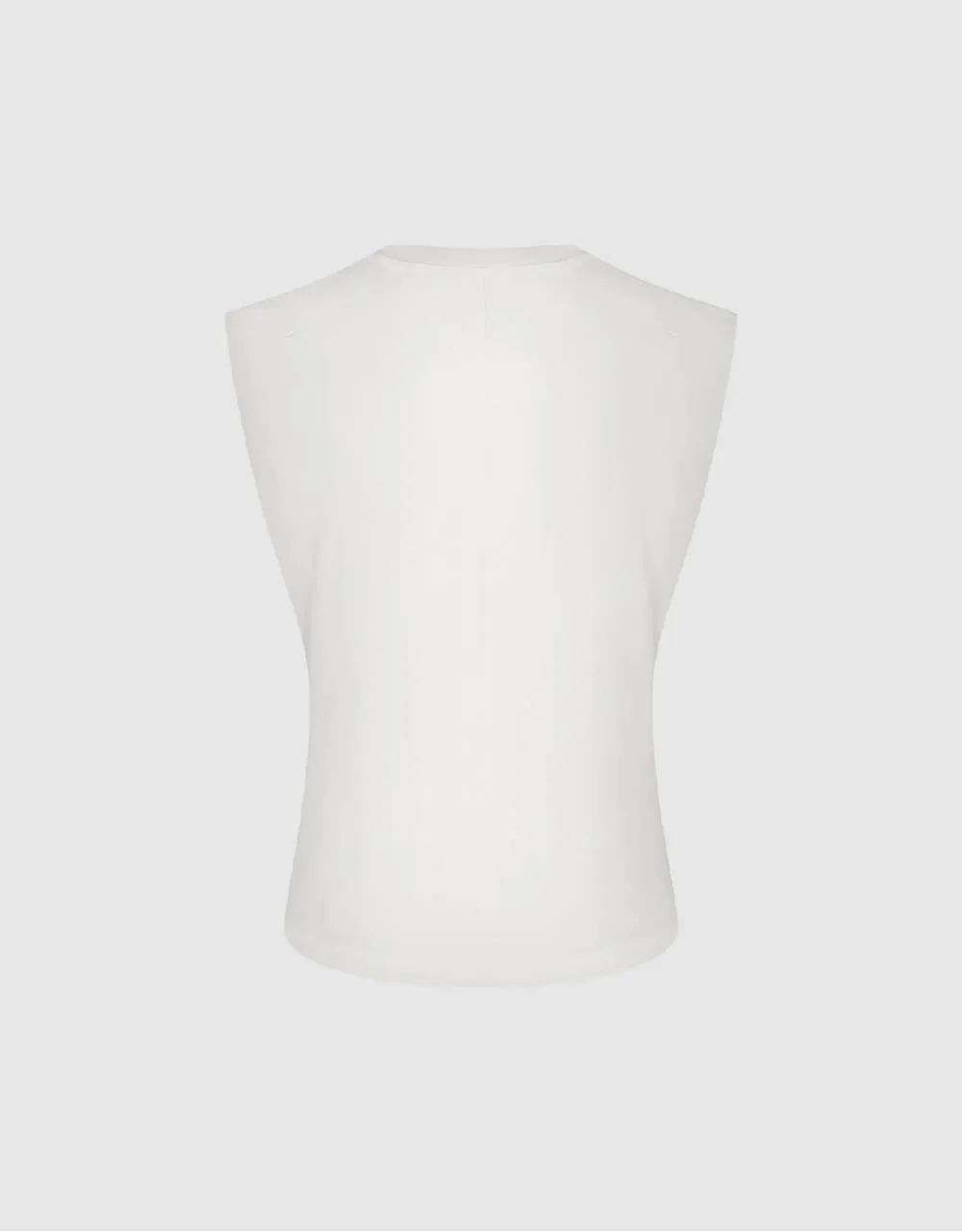 Crew Neck Knitted Tank Top sold by Urban Revivo product image thumbnail 5