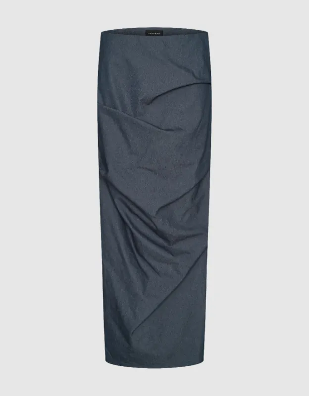 Midi Straight Skirt sold by Urban Revivo