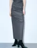 Midi Straight Skirt sold by Urban Revivo