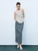 Straight Denim Skirt sold by Urban Revivo