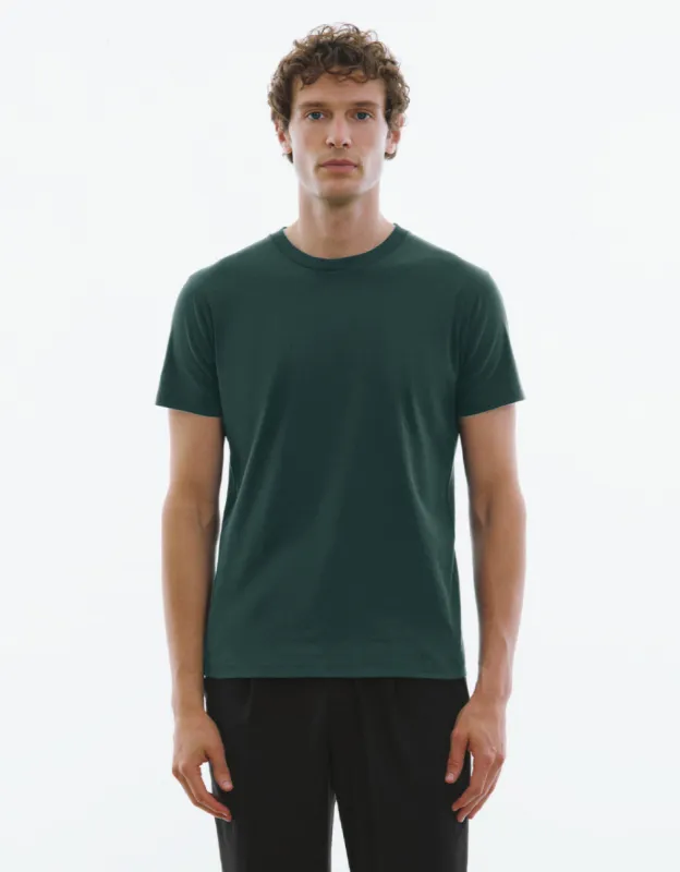 Crew Neck Straight T-Shirt sold by Urban Revivo