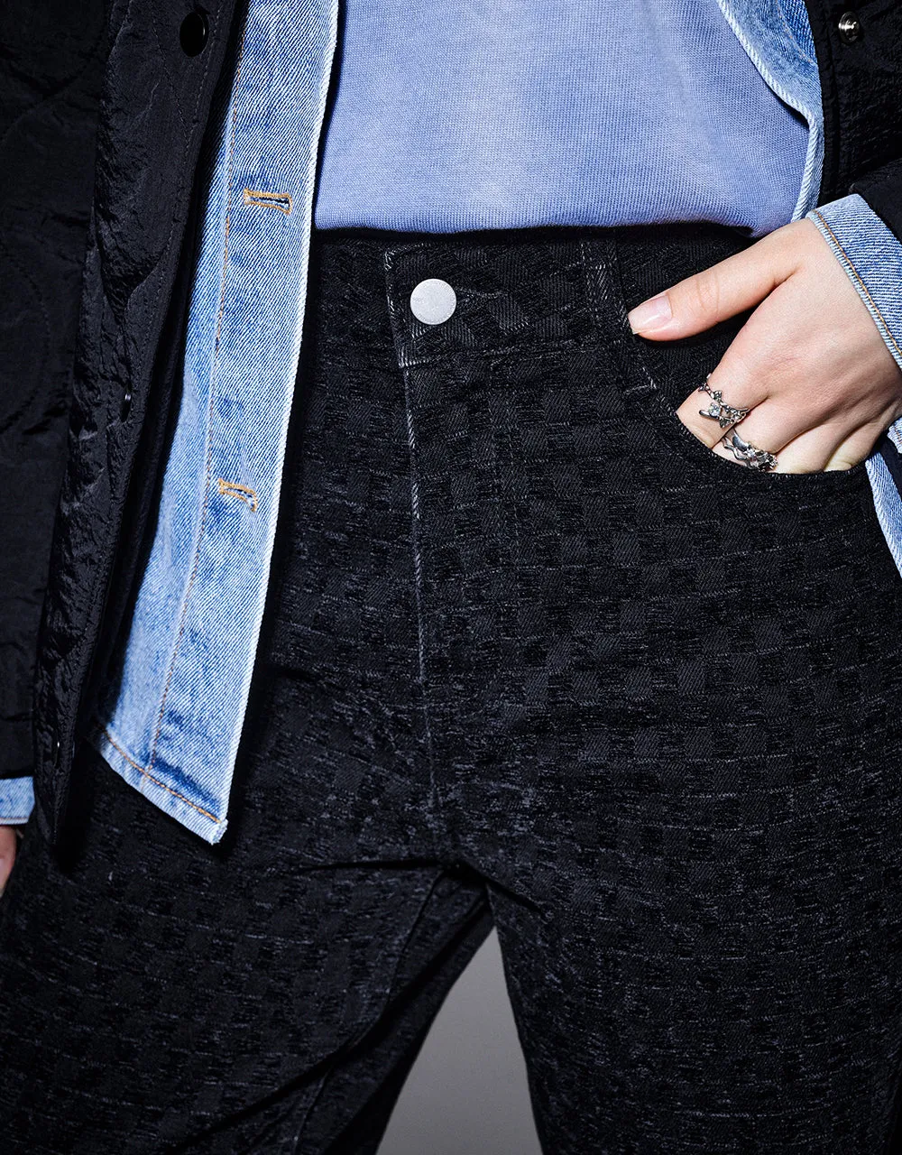 Wide-Leg Jeans sold by Urban Revivo product image thumbnail 3