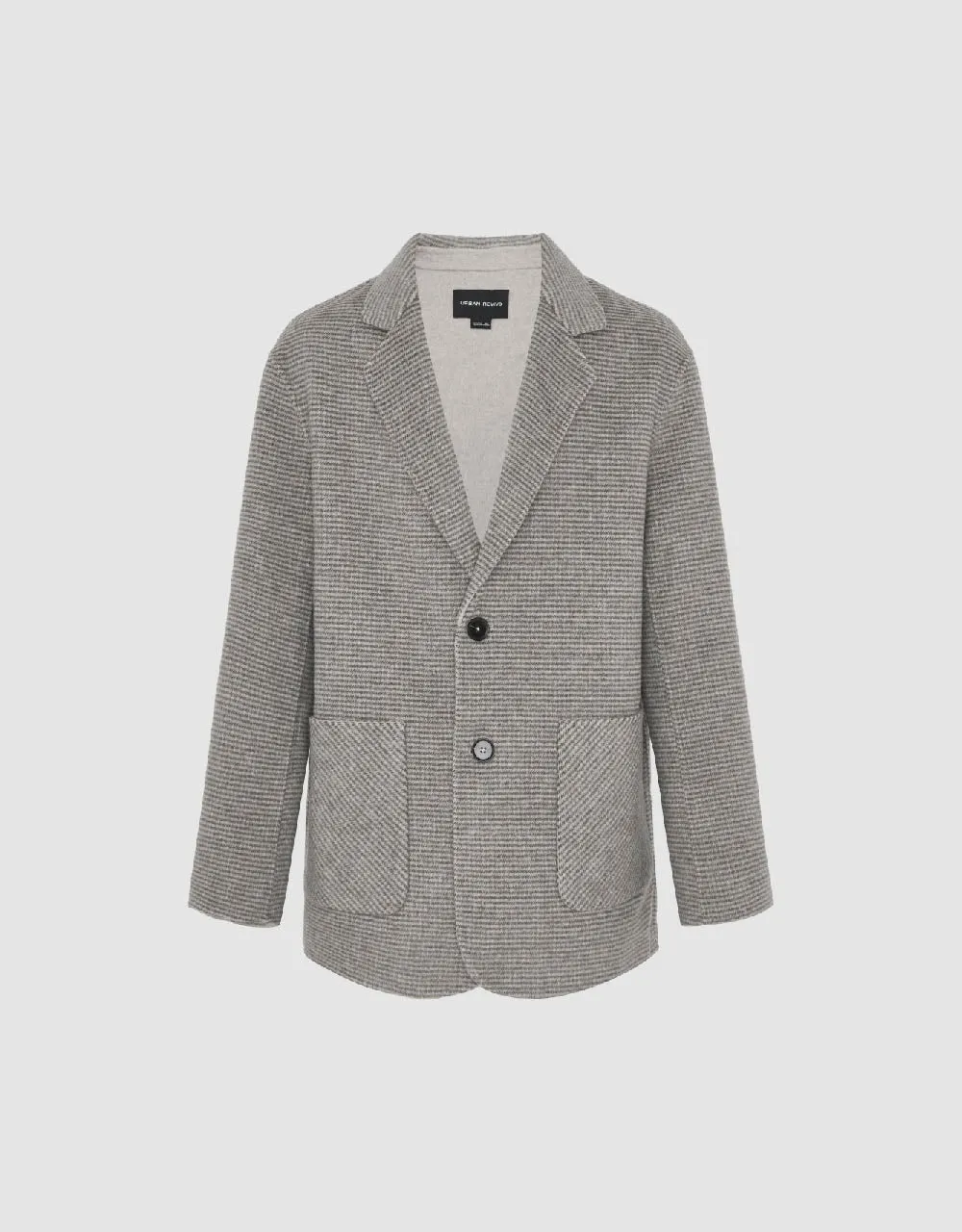 Notch Lapel Woolen Coat sold by Urban Revivo product image thumbnail 2