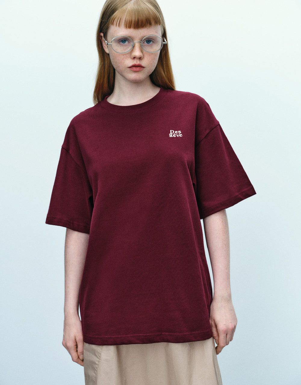 Letter Printed Loose T-Shirt sold by Urban Revivo