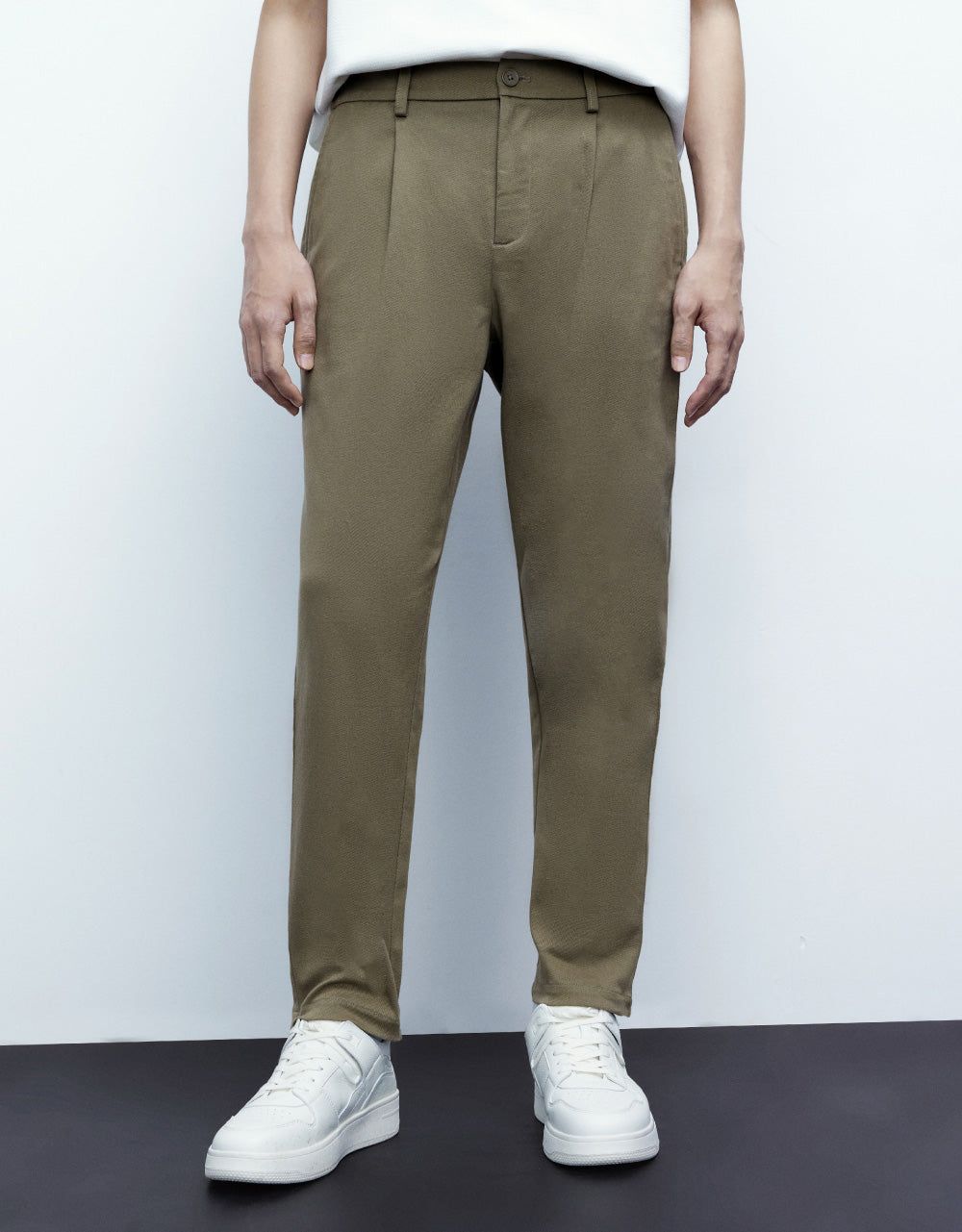 Textured Straight Pants sold by Urban Revivo product image thumbnail 2