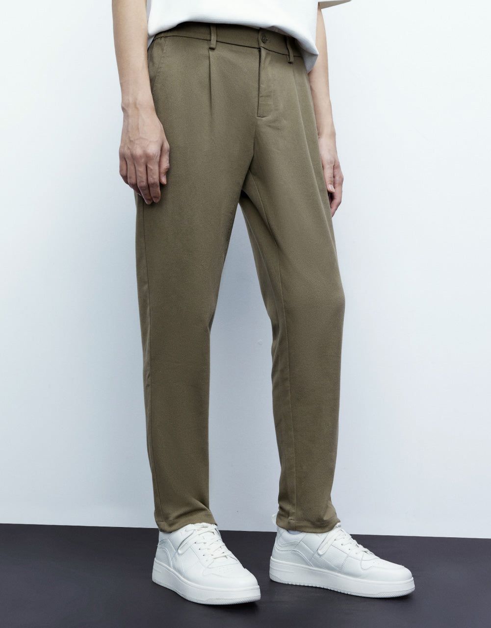 Textured Straight Pants sold by Urban Revivo product image thumbnail 3