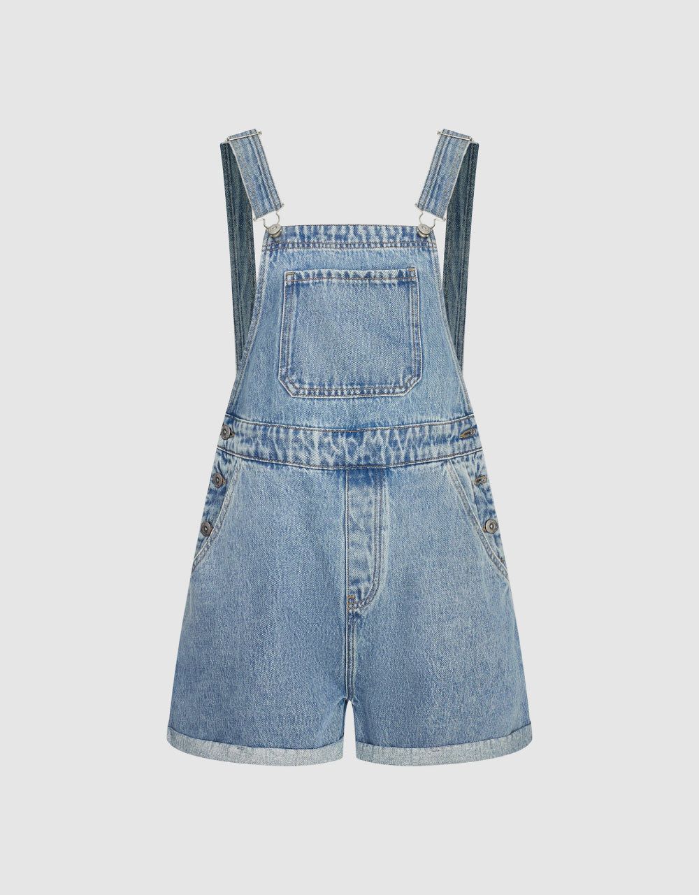 Short Denim Overalls sold by Urban Revivo