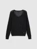 Crew Neck Loose Knitted T-Shirt sold by Urban Revivo