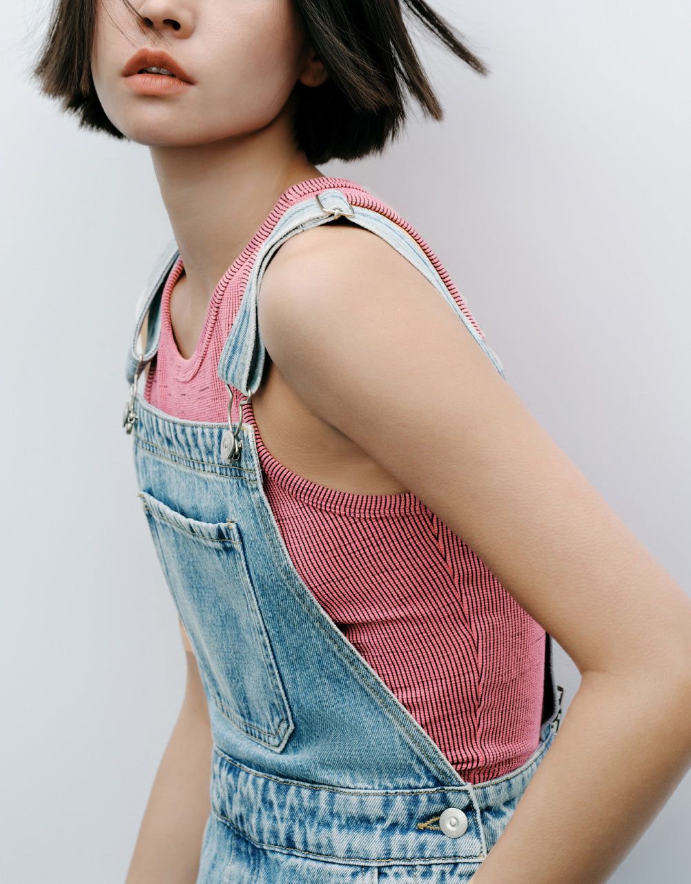 Short Denim Overalls sold by Urban Revivo product image thumbnail 5