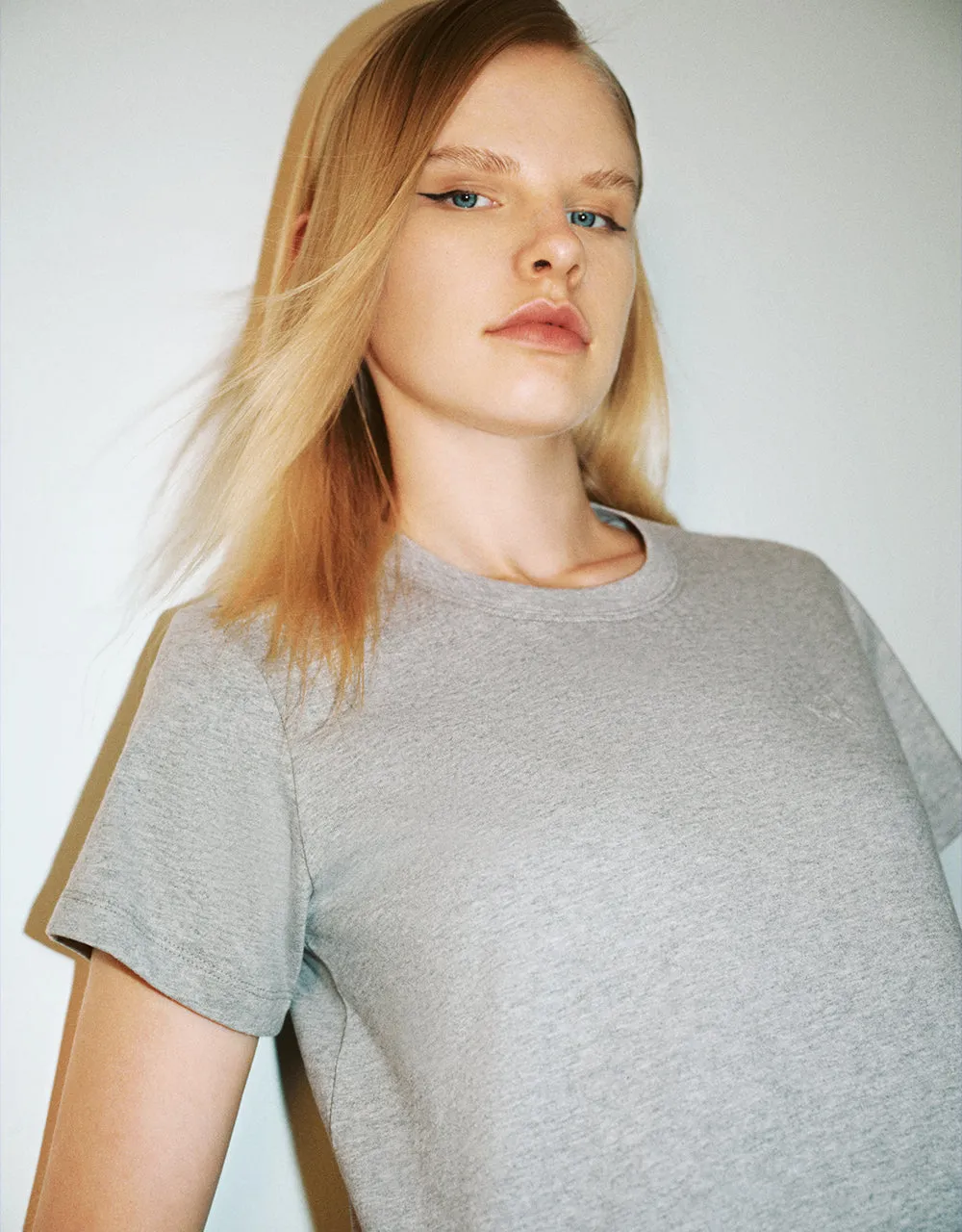 Crew Neck T-Shirt sold by Urban Revivo product image thumbnail 4