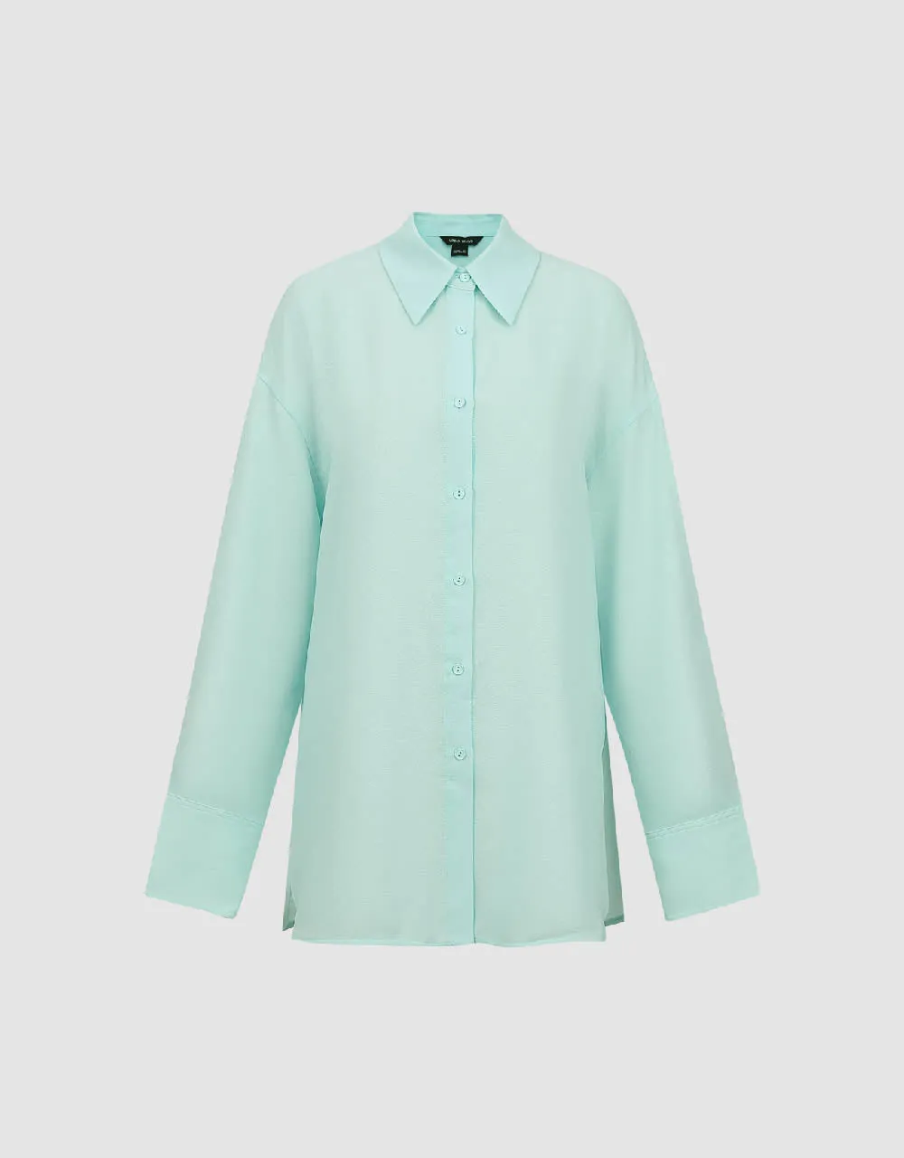 Button Up Straight Shirt sold by Urban Revivo product image thumbnail 2