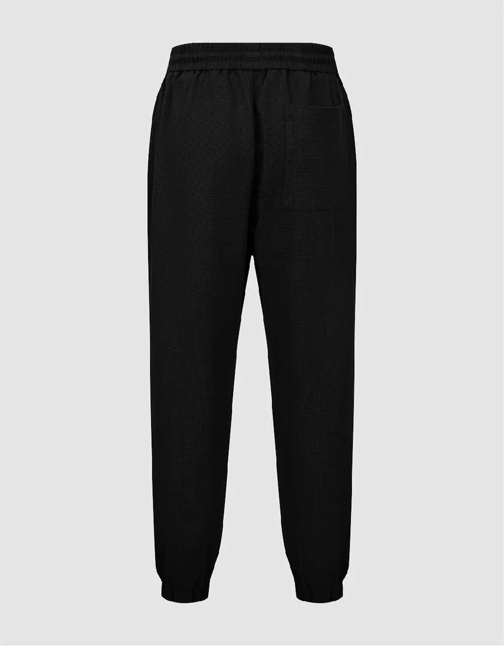 Elastic Waist Knitted Jogger Pants sold by Urban Revivo product image thumbnail 3