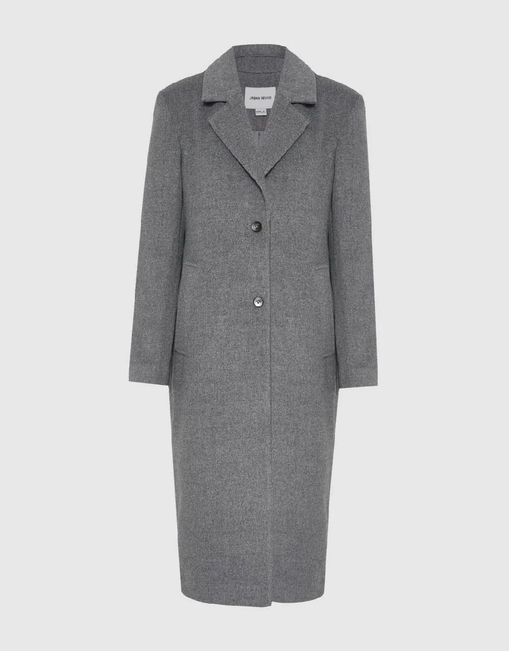 Longline Notch Lapel Blazer Coat sold by Urban Revivo product image thumbnail 2