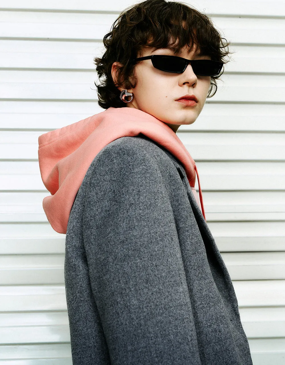 Longline Notch Lapel Blazer Coat sold by Urban Revivo product image thumbnail 5