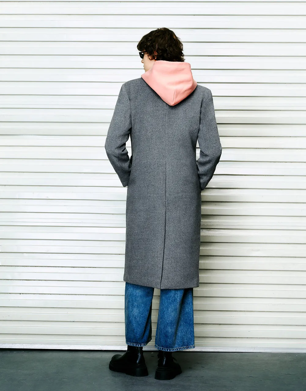 Longline Notch Lapel Blazer Coat sold by Urban Revivo product image thumbnail 4