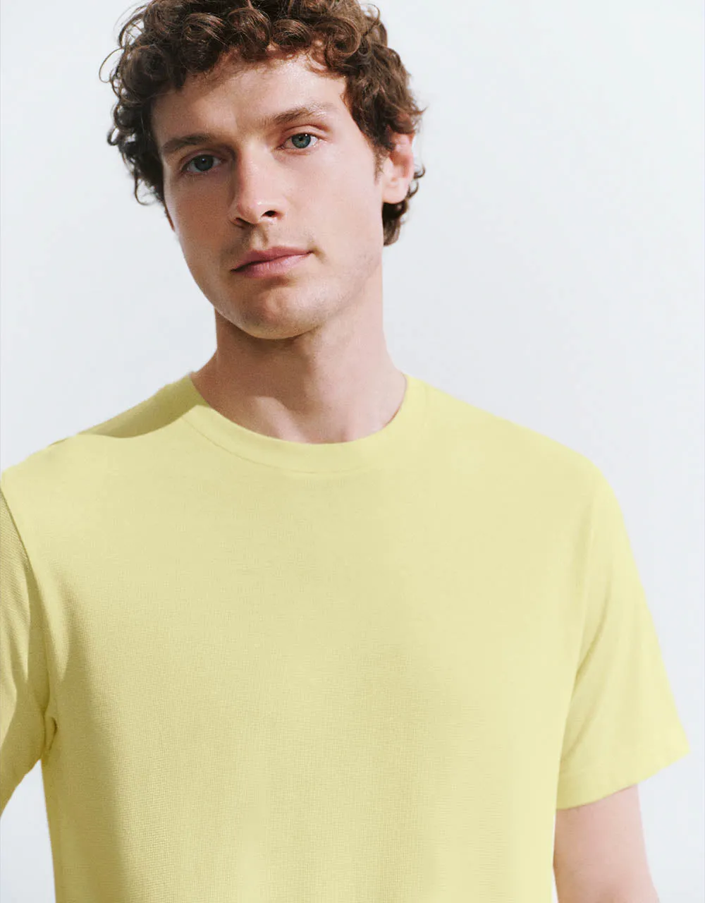 Crew Neck Knitted T-Shirt sold by Urban Revivo product image thumbnail 4