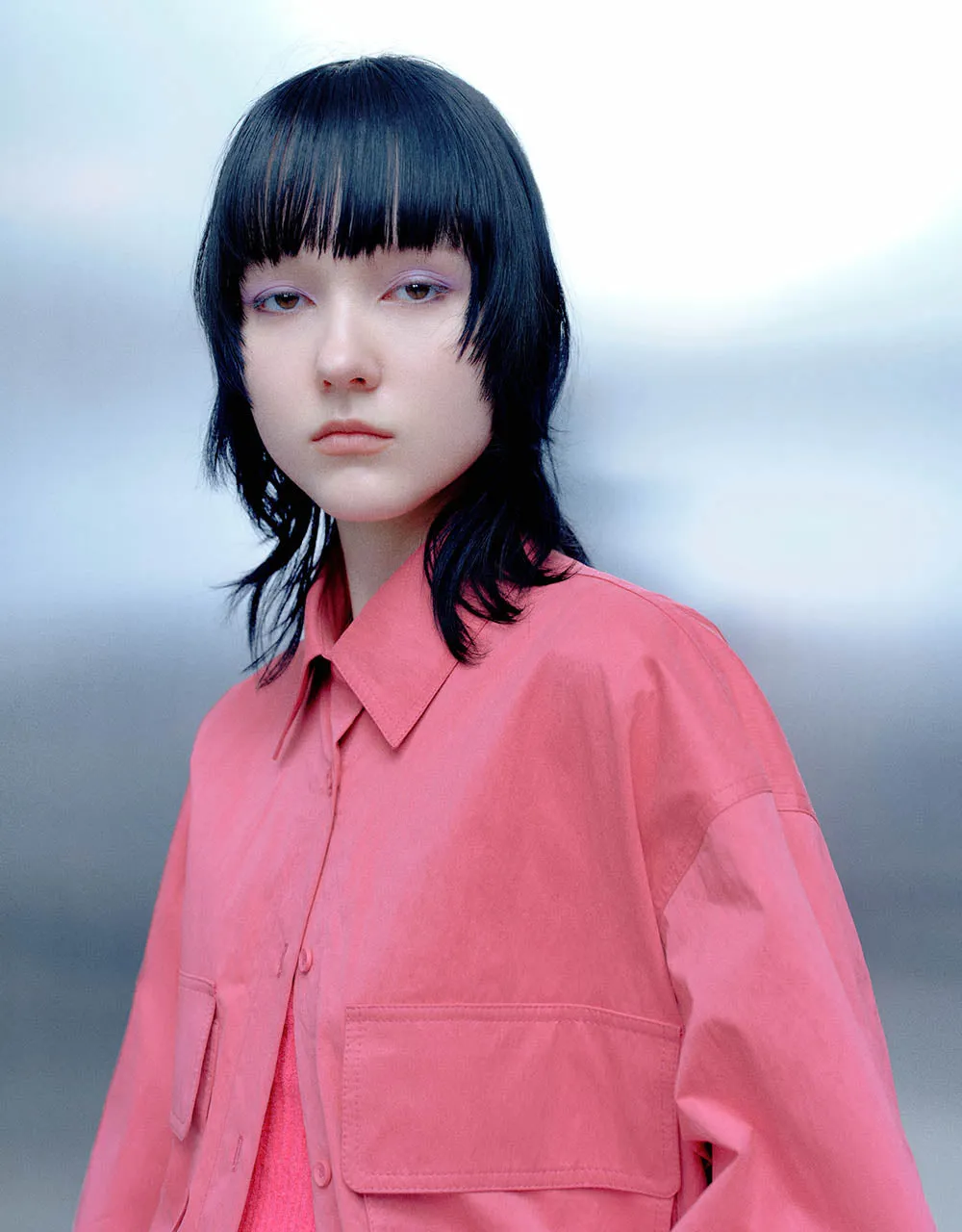 Button Up Loose Shirt With Flap Pockets sold by Urban Revivo product image thumbnail 4