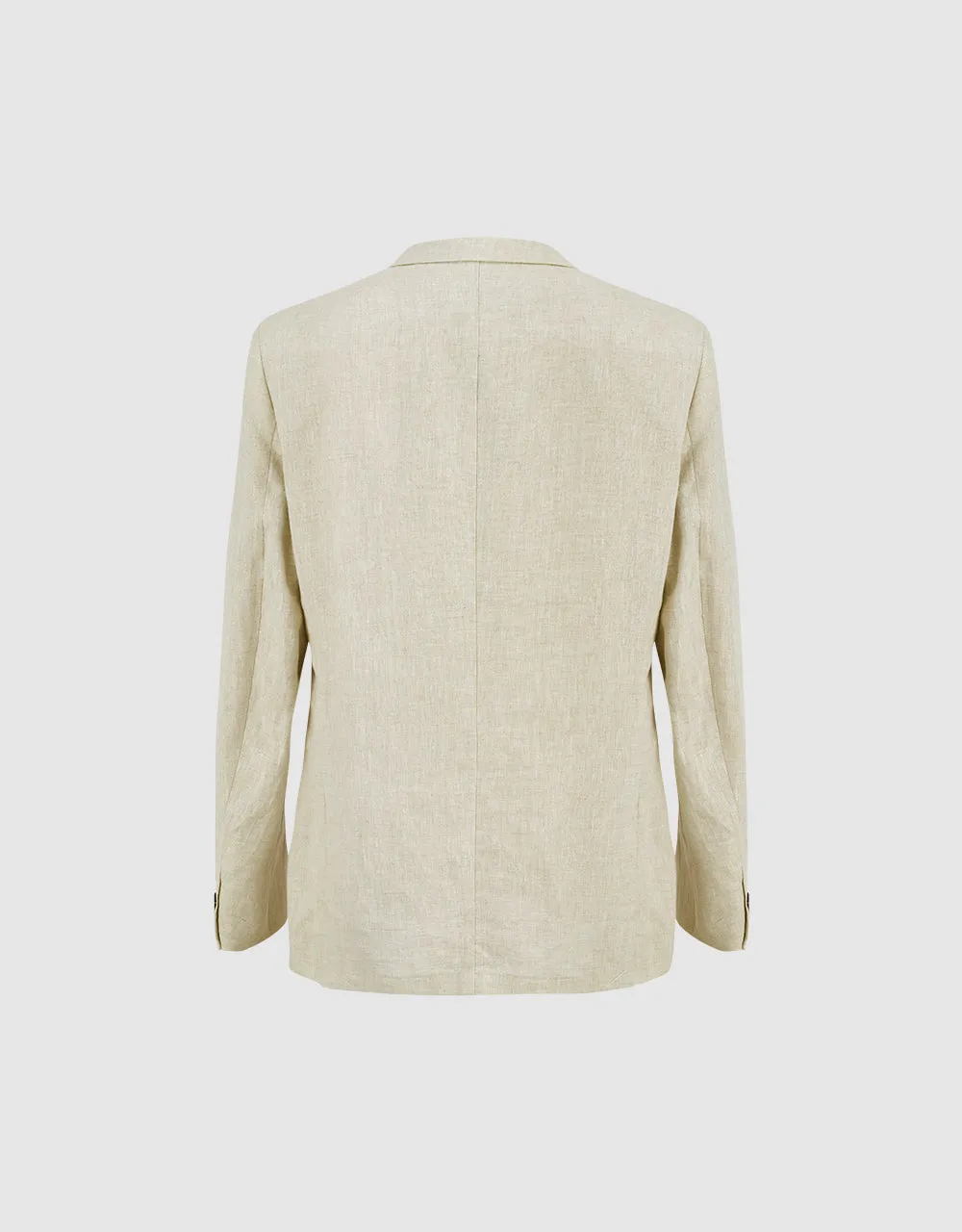 Notch Lapel Straight Blazer sold by Urban Revivo product image thumbnail 5