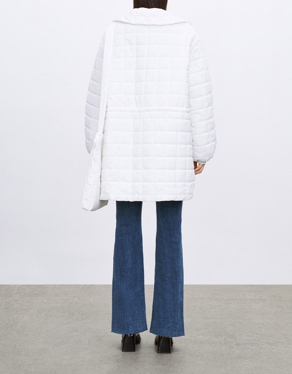 Drawstring Waist Quilted Winter Coat sold by Urban Revivo product image thumbnail 4